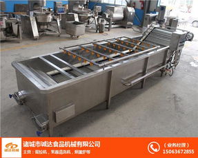 誠達食品機械 高效果蔬清洗機，守護食品安全與品質